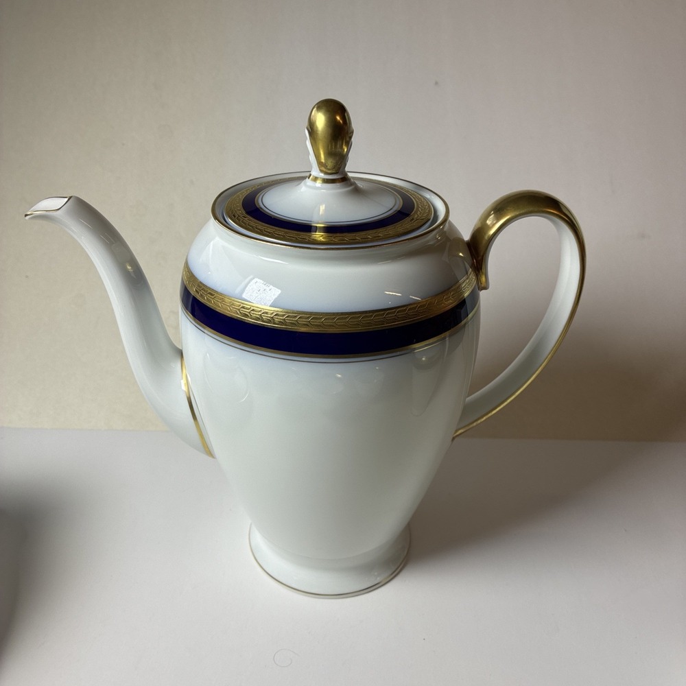 Rosenthal Germany EMINENCE COBALT BLUE & GOLD Set of 11 Tea Service Partial (20F - Picture 2 of 16